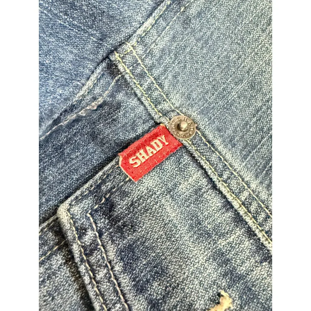 RARE Shady Limited Vintage Y2K Denim Jacket - 8 Mile Eminem Slim Shady - Medium